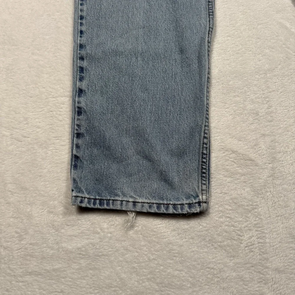 Levis 550 Jeans Mens 36x34(32) Blue Denim Faded Straight Leg Relaxed‎ Cotton